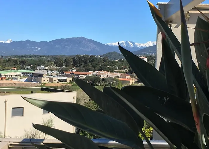 Vue Magnifique Sur Baie Ajaccio Lägenhet Porticcio (Corsica)