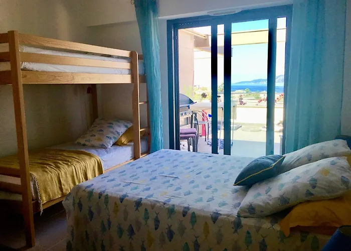 Vue Magnifique Sur Baie Ajaccio ポルティシオ